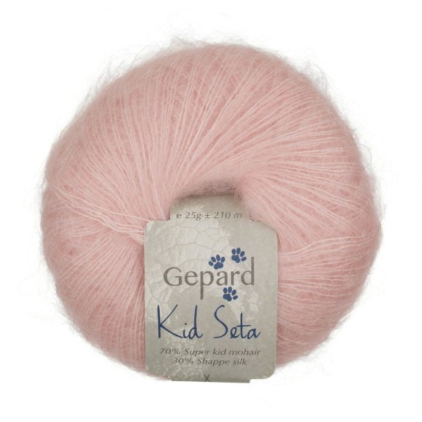 Gepard Garn Kid Seta - 413 Sart rosa
