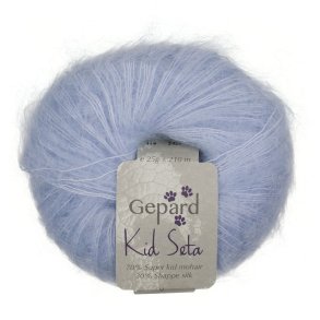 Gepard Garn Kid Seta - 414 Lys Bl�