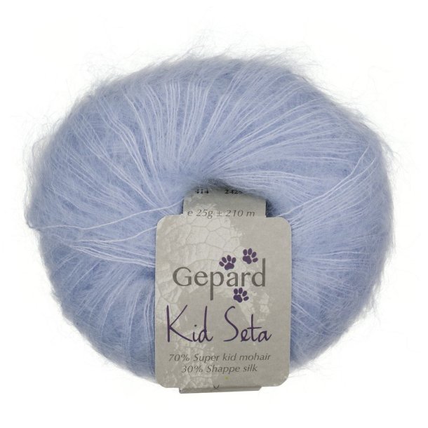Gepard Garn Kid Seta - 414 Lys Bl�
