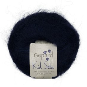 Gepard Garn Kid Seta - 415 Marine Bl�