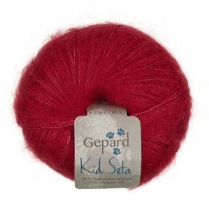 Gepard Garn Kid Seta - 459 Portvin