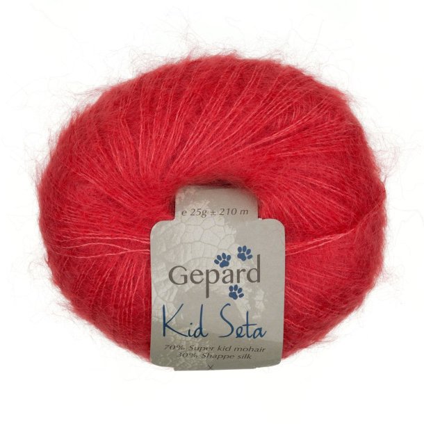 Gepard Garn Kid Seta - 460 Flamingo