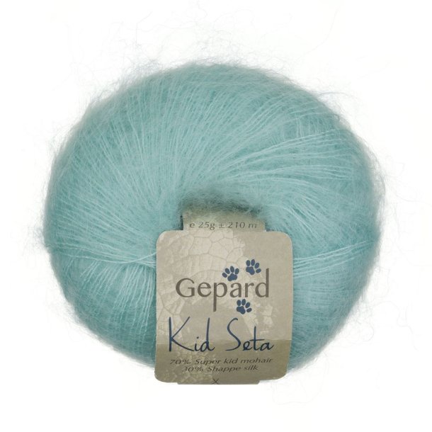 Gepard Garn Kid Seta - 462 Lys Turkis