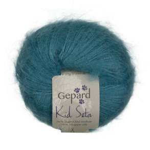 Gepard Garn Kid Seta - 467 St�vet Petrol