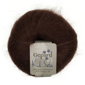 Gepard Garn Kid Seta - 485 M�rk Valn�d