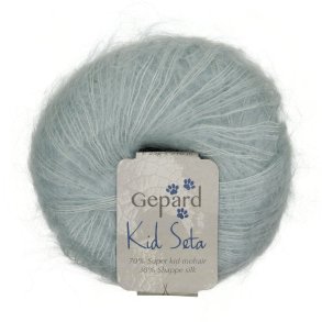 Gepard Garn Kid Seta - 812 Lys Aqua