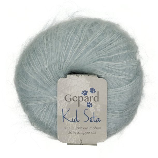 Gepard Garn Kid Seta - 812 Lys Aqua