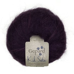 Gepard Garn Kid Seta - 928 M�rk Lilla