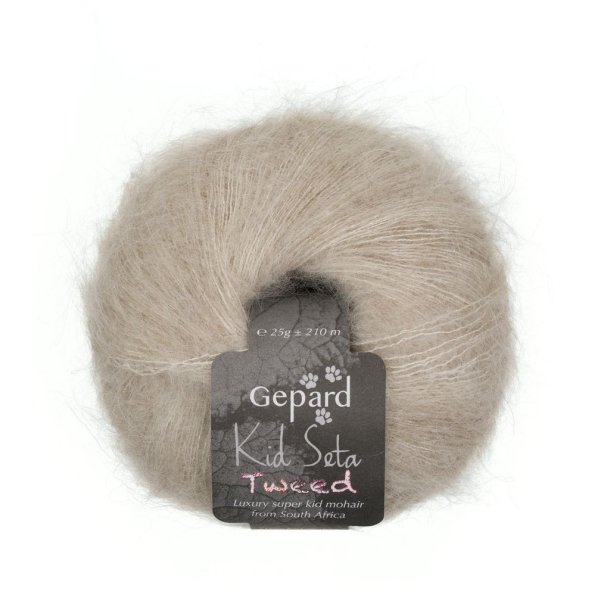 Gepard Garn - Kid Seta Tweed - 142 Nordisk Sne