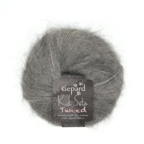 Gepard Garn - Kid Seta Tweed - 506 Gr� Dis