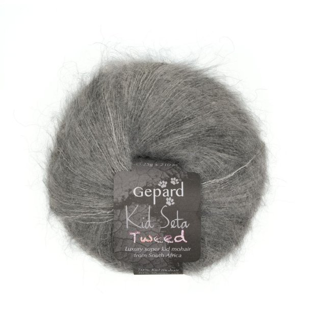 Gepard Garn - Kid Seta Tweed - 506 Gr� Dis