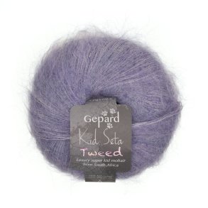 Gepard Garn - Kid Seta Tweed - 615 Japansk Bl�regn
