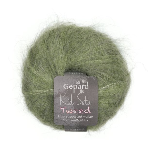 Gepard Garn - Kid Seta Tweed - 805 Matcha Te