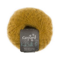 Gepard Garn - Kid Silk 5 - 1334 Messing