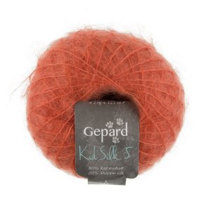Gepard Garn - Kid Silk 5 - 1441 Orange