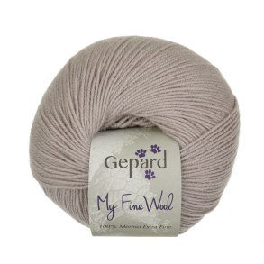 Gepard Garn My Fine Wool - 108 Cafelatte