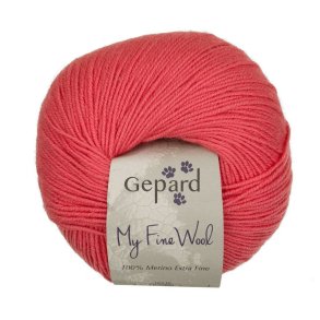 Gepard Garn My Fine Wool - 208 Koral