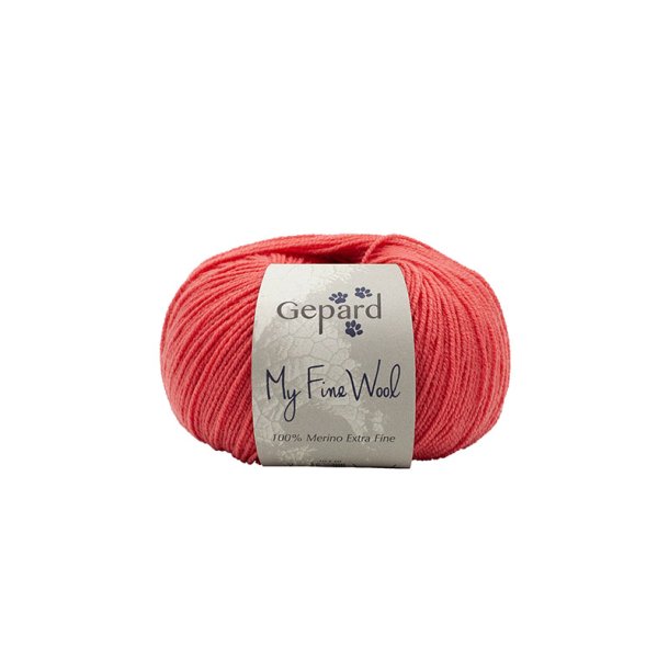 Gepard Garn My Fine Wool - 208 Koral