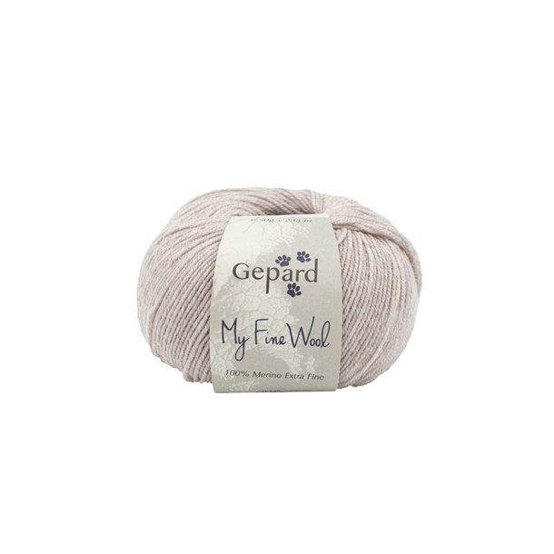 Gepard Garn My Fine Wool - 142 Lys Beige