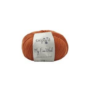 Gepard Garn My Fine Wool - 160 Brandy