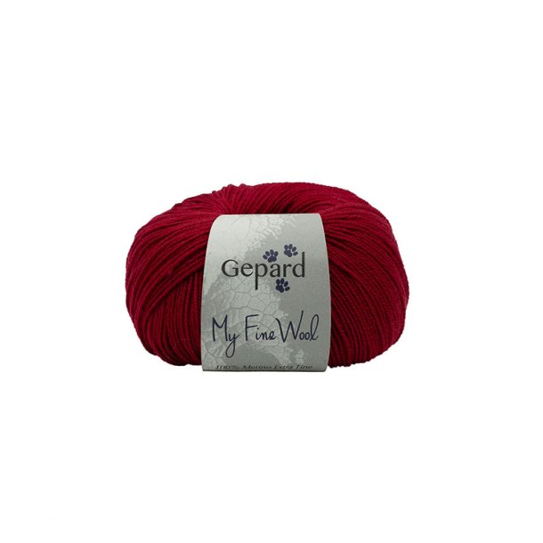 Gepard Garn My Fine Wool - 340 Rd