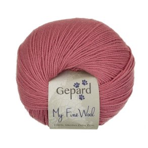 Gepard Garn My Fine Wool - 422 St�vet Rosa