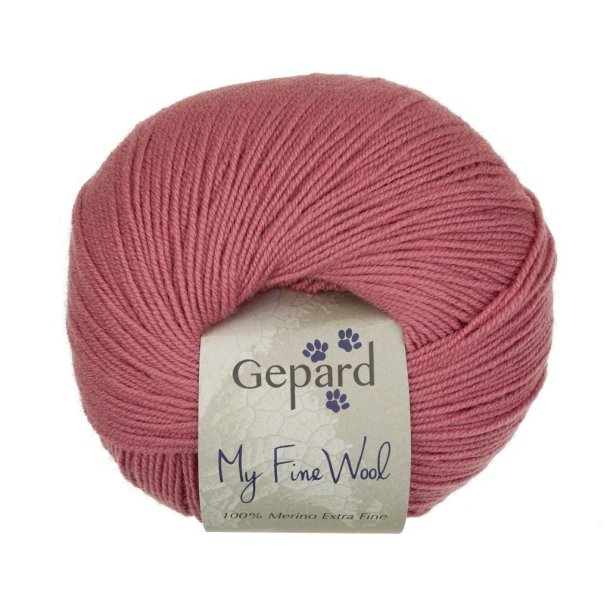 Gepard Garn My Fine Wool - 422 St�vet Rosa