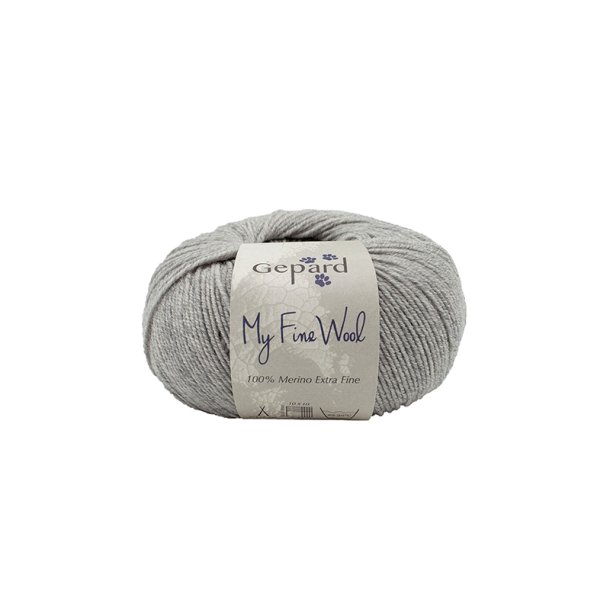Gepard Garn My Fine Wool - 530 Lys Gr