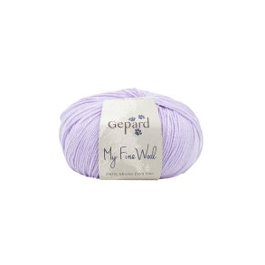 Gepard Garn My Fine Wool - 610 Lys Lilla