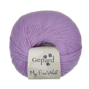Gepard Garn My Fine Wool - 610 Lys Lilla