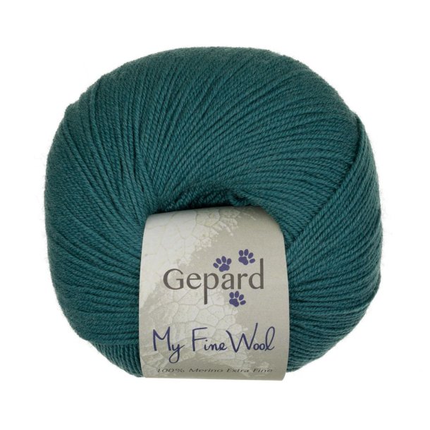 Gepard Garn My Fine Wool - 840 Petrol