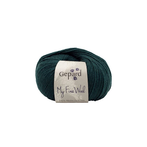 Gepard Garn My Fine Wool - 882 Midnatsgrn