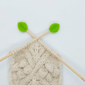 Maskestopper - Blad, gr�nt