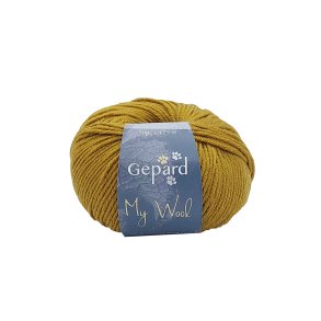 Gepard Garn My Wool - 131 Okker