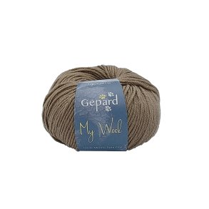 Gepard Garn My Wool - 146 Mrk Beige