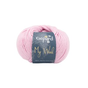 Gepard Garn My Wool - 416 Rosa