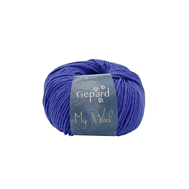 Gepard Garn My Wool - 646 Lilla