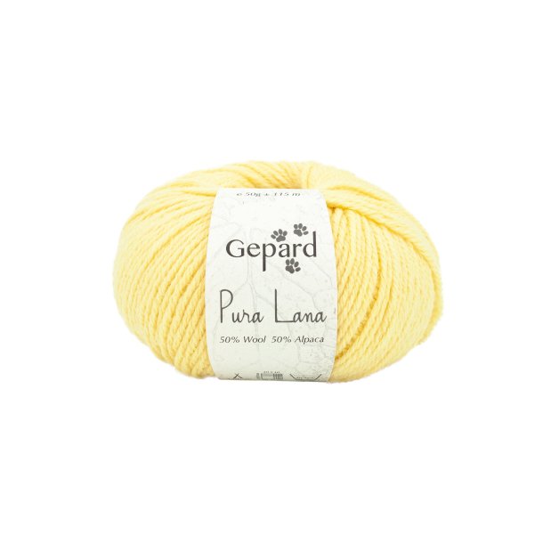 Gepard Garn Pura Lana - 122 Rolig Gul
