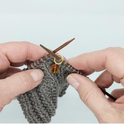 Mark�rer med rav-perler - lille