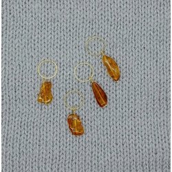 Mark�rer med rav-perler - stor