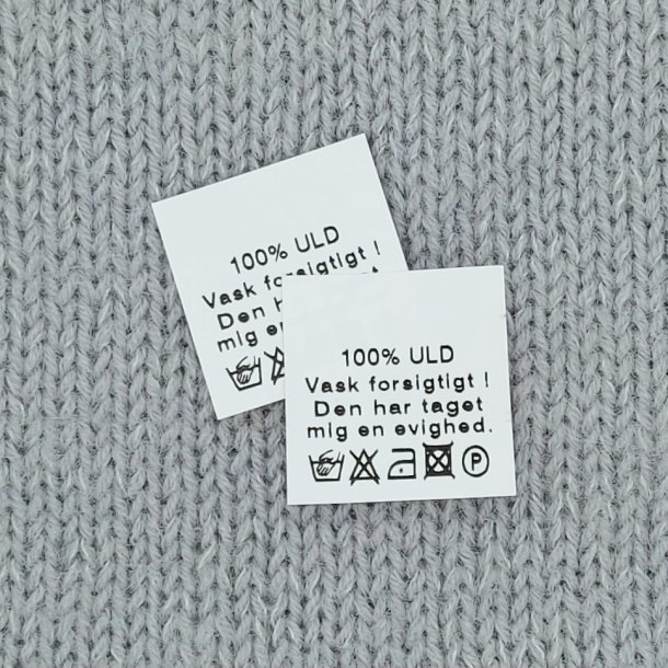 M�rke 2 stk. - Vask Forsigtigt!