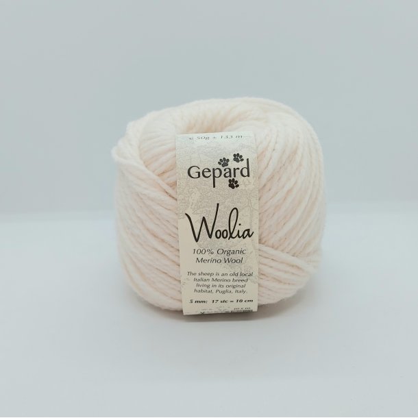 Gepard Garn Woolia - 102 Hvede