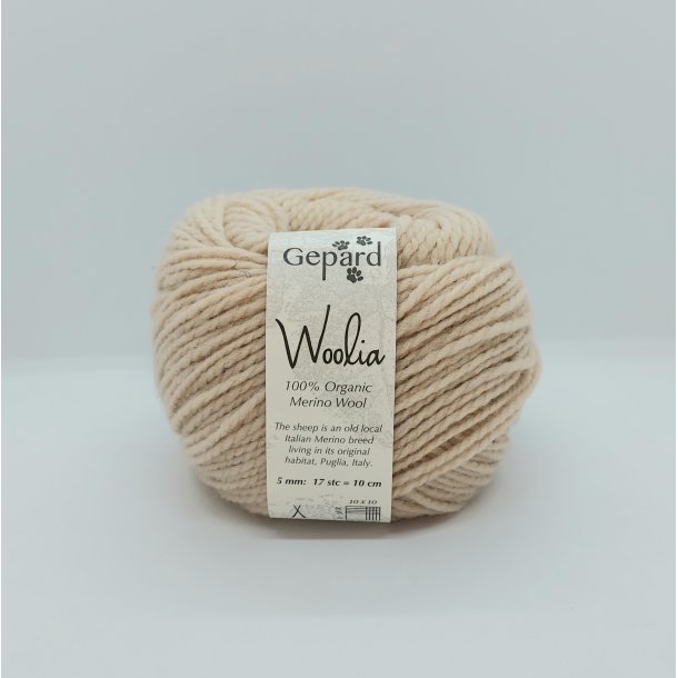 Gepard Garn Woolia - 105 Coffee Latte