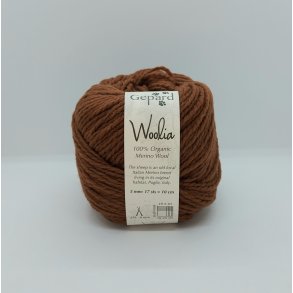 Gepard Garn Woolia - 164 Brandy Drm