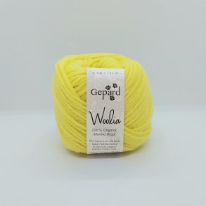 Gepard Garn Woolia - 814 Syrlig Citron