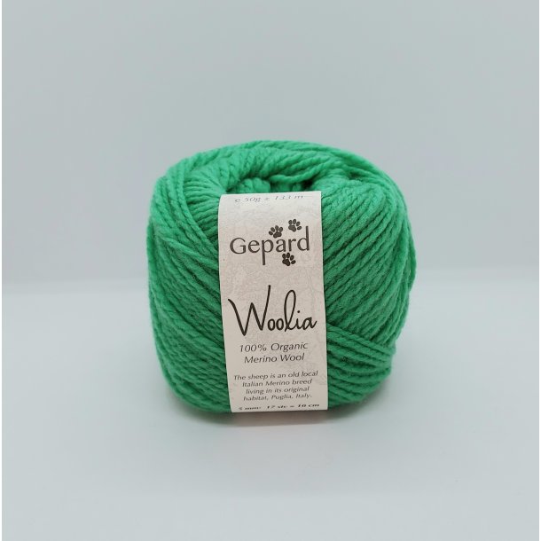Gepard Garn Woolia - 828 Den Grnne
