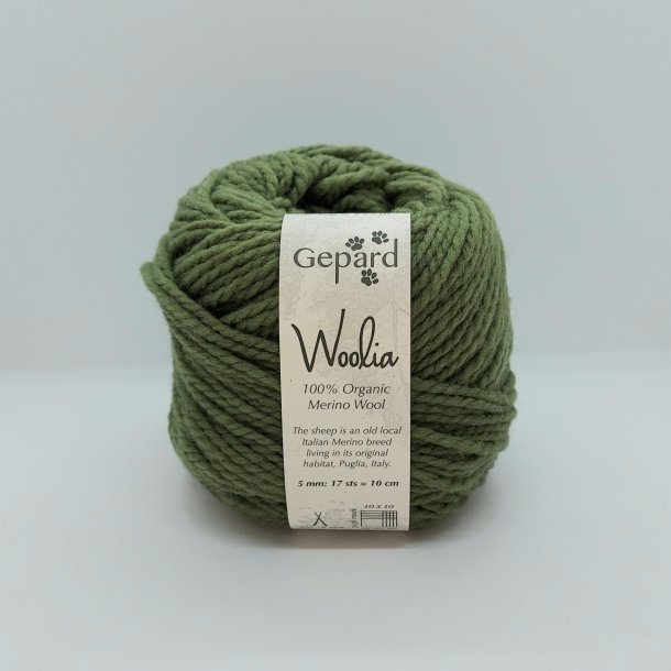 Gepard Garn Woolia - 860 Olive