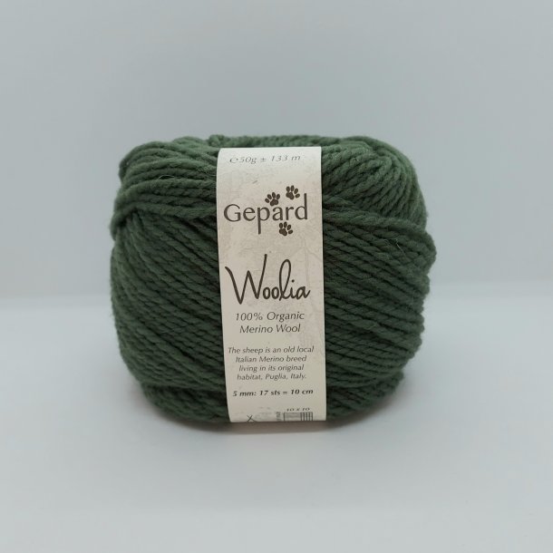 Gepard Garn Woolia - 866 Dark Fern