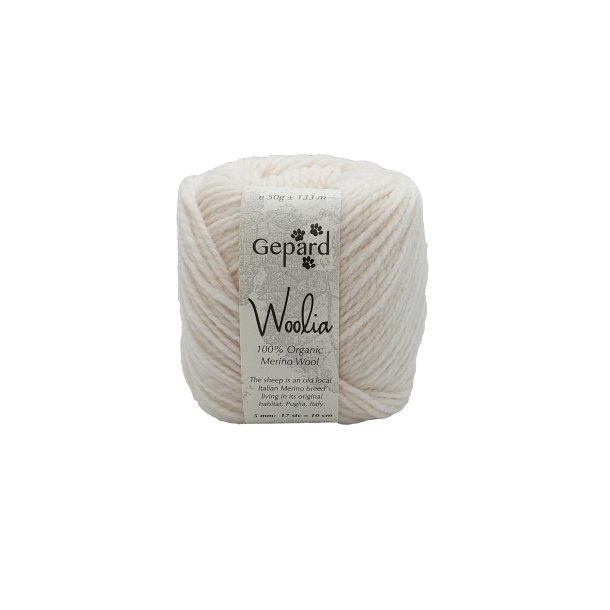 Gepard Garn Woolia - 102 Hvede