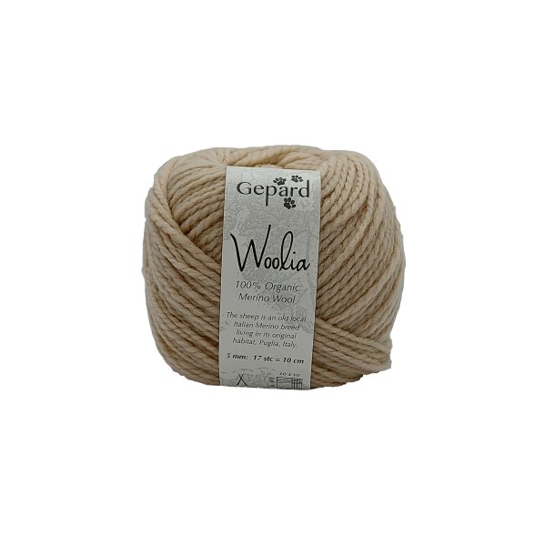 Gepard Garn Woolia - 105 Coffee Latte